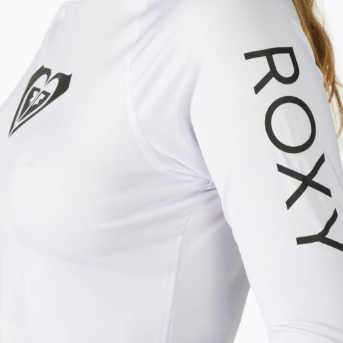 Dámské plavání s dlouhým rukávem ROXY Whole Hearted 2021 bright white