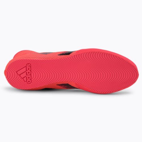 Boxerské boty adidas Box Hog 3 pink FX1991