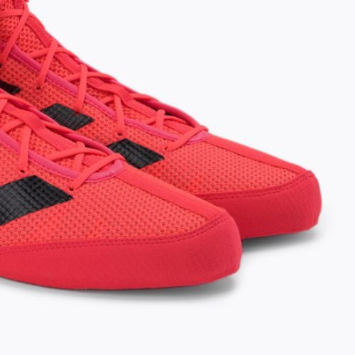 Boxerské boty adidas Box Hog 3 pink FX1991