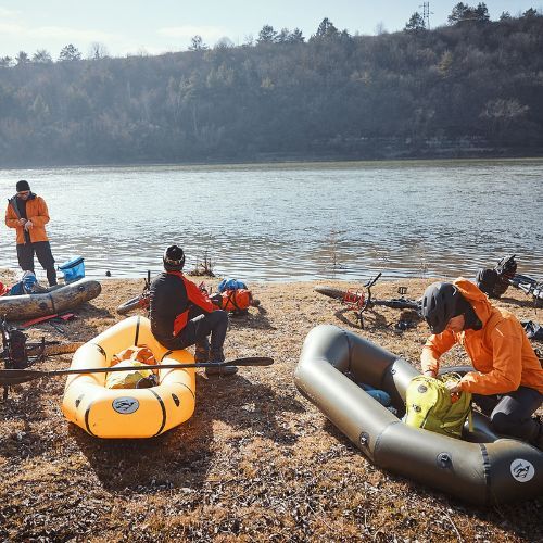 Otevřený středový ponton Pinpack Packraft Amundsen II moro