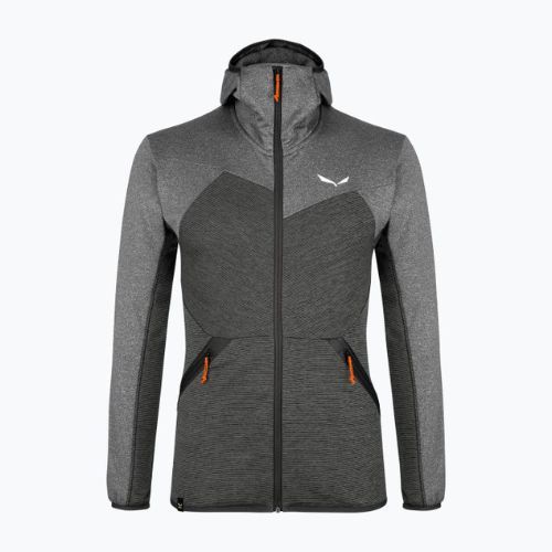 Salewa pánská fleecová mikina Puez Melange PL FZ Hoody šedá 00-0000027386