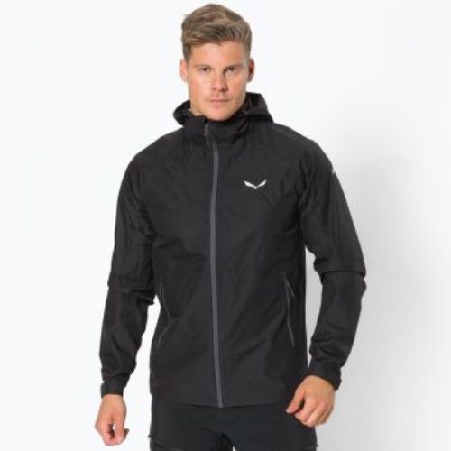 Salewa pánská bunda do deště Puez Aqua 3 PTX černá 00-0000024545