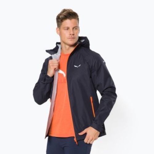 Salewa pánská bunda do deště Puez Aqua 3 PTX navy blue 00-0000024545