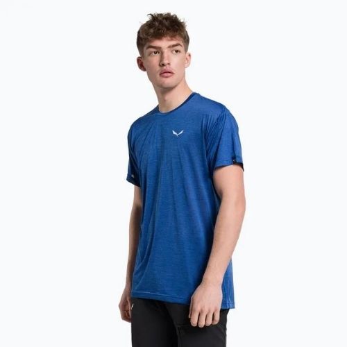 Pánské trekové tričko Salewa Puez Melange Dry modré 00-0000026537