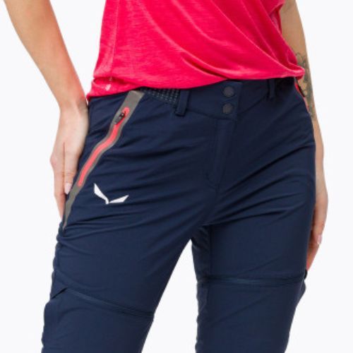 Dámské softshellové kalhoty Salewa Pedroc DST navy blue 00-0000026958