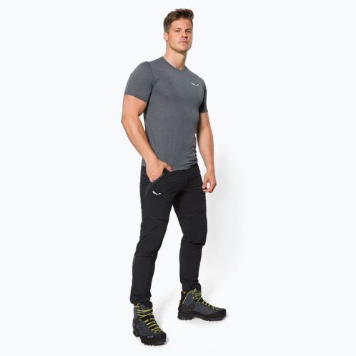 Pánské trekové tričko Salewa Pedroc 3 Dry grey 00-0000027725