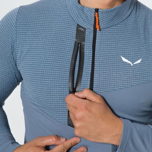 Pánská fleecová mikina Salewa Vajolet šedá 00-0000027887