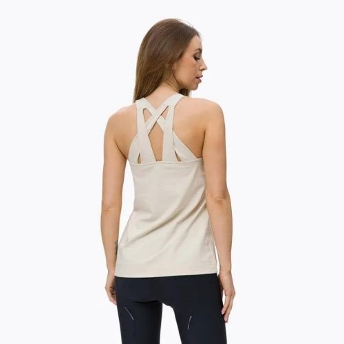 Salewa Lavaredo Hemp Print dámské trekové tričko beige 00-0000028023