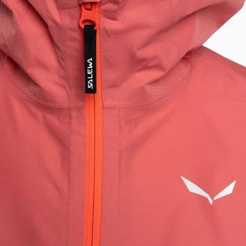 Salewa Aqua PTX dětská bunda do deště růžová 00-0000028120