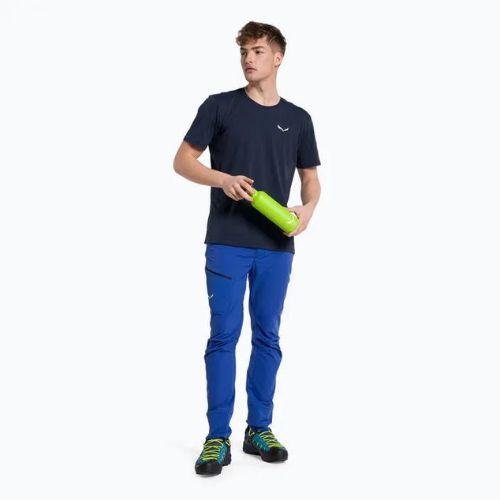 Pánské trekingové tričko Salewa Alpine Hemp Logo navy blue 00-0000028132