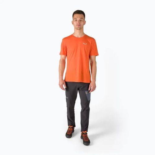 Pánské trekingové tričko Salewa Alpine Hemp Logo orange 00-0000028132
