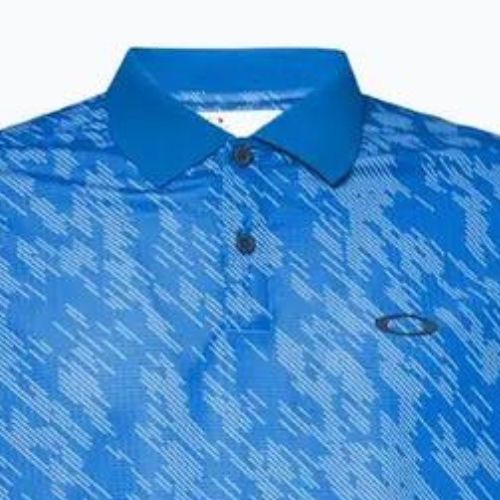 Oakley Contender Print pánské polo tričko modré FOA403162