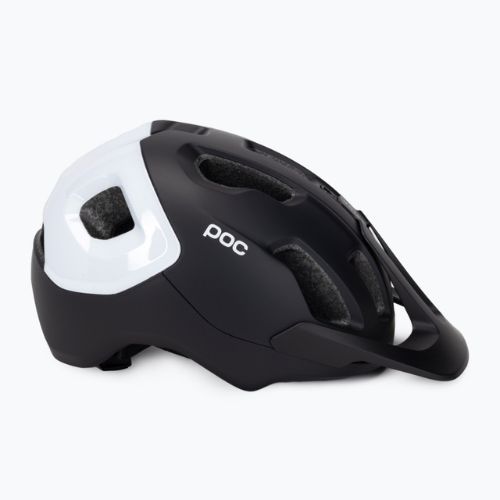 Cyklistická přilba POC Axion Race MIPS uranium black matt/hydrogen white