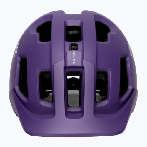 Cyklistická přilba POC Axion Race MIPS sapphire purple/uranium black metallic/matt