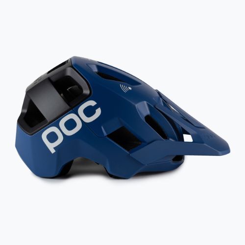 Cyklistická přilba POC Kortal Race MIPS opal blue/uranium black metallic/matt