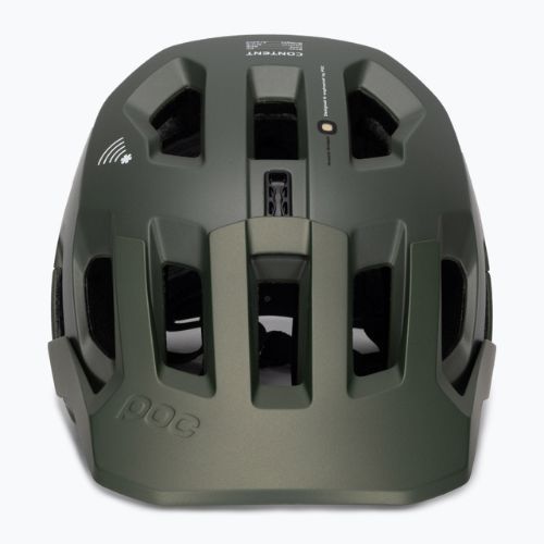 Cyklistická přilba POC Kortal Race MIPS epidote green/uranium black metallic/matt