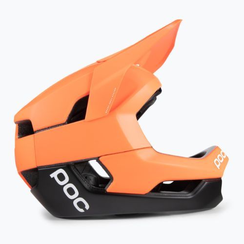 Cyklistická přilba POC Otocon Race MIPS fluorescent orange avip/uranium black matt