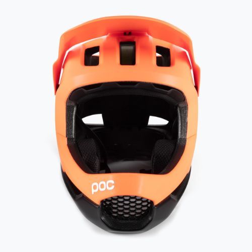 Cyklistická přilba POC Otocon Race MIPS fluorescent orange avip/uranium black matt