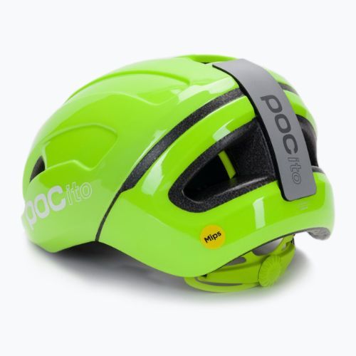 Dětská cyklistická přilba POC POCito Omne MIPS fluorescent yellow/green