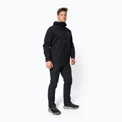 Pánská nepromokavá bunda Black Diamond Stormline Stretch černá APCDT0015XSM1
