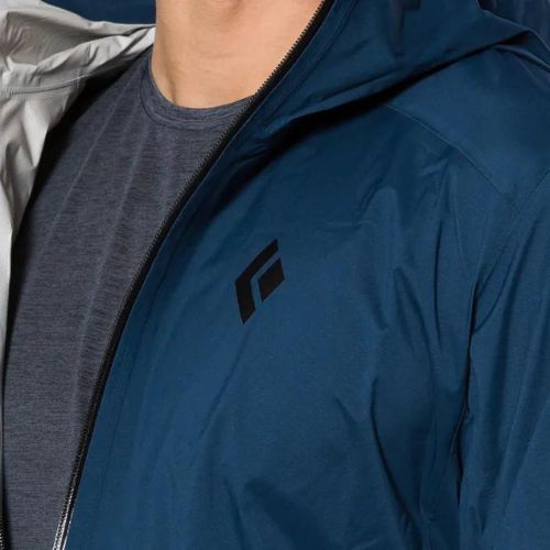 Pánská nepromokavá bunda Black Diamond Stormline Stretch tmavě modrá APCDT04013SML1