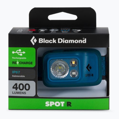 Čelovka Black Diamond Spot 400-R modrá BD6206764004ALL1