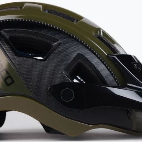Cyklistická přilba CASCO MTBE 2 černá/zelená 04.1345