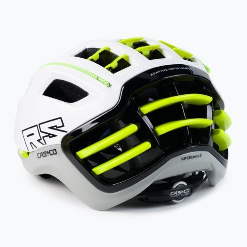 Cyklistická přilba CASCO Speedairo 2 RS šedo-žlutá 04.1536