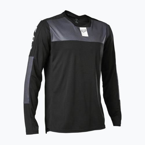 Dámský cyklistický dres Fox Defend LS Jersey Foxhead black 28988