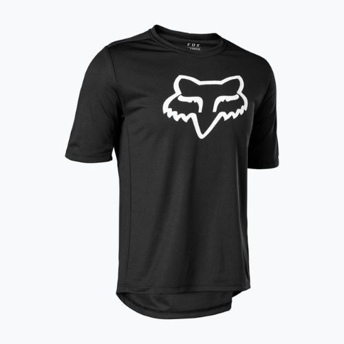 Dětský cyklistický dres Fox Ranger SS černý 29292