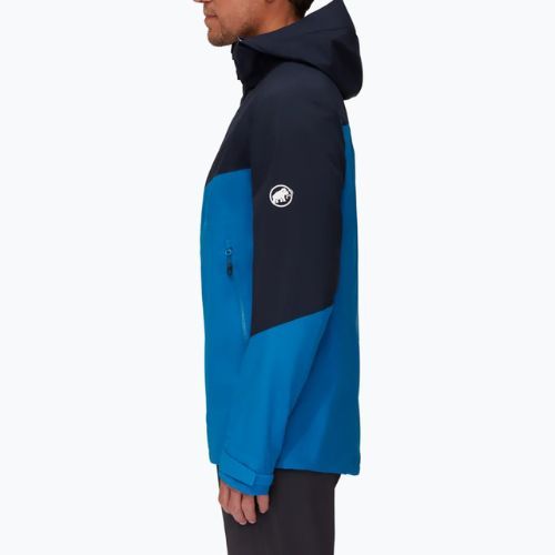 Pánská hardshell bunda MAMMUT Convey Tour HS modro-tmavě modrá