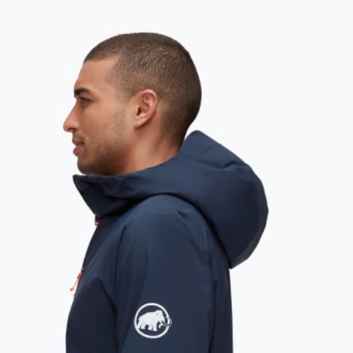 Pánská hardshell bunda MAMMUT 160 Years Taiss HS tmavě modrá