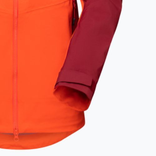 Dámská hardshell bunda MAMMUT Alto Guide HS červená