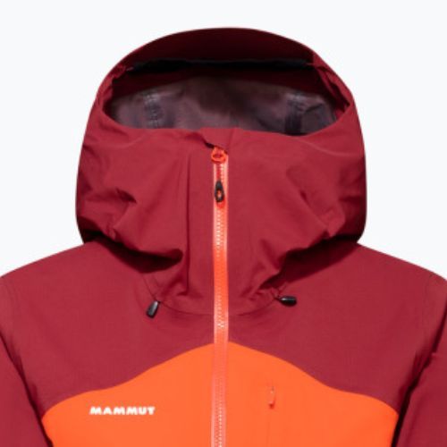 Dámská hardshell bunda MAMMUT Alto Guide HS červená