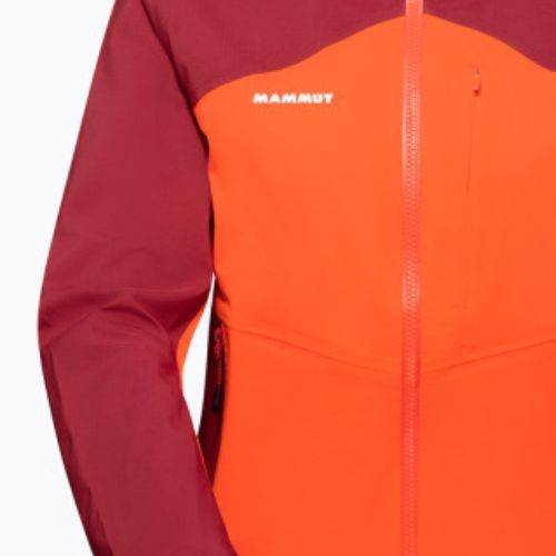 Dámská hardshell bunda MAMMUT Alto Guide HS červená