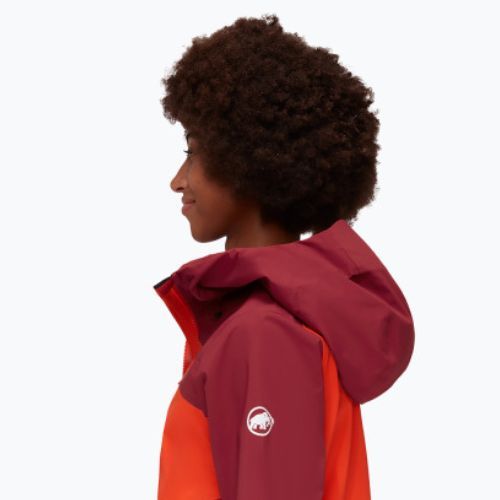 Dámská hardshell bunda MAMMUT Alto Guide HS červená