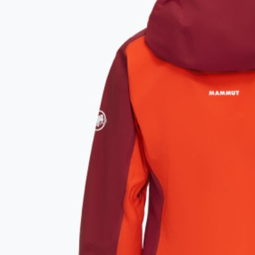 Dámská hardshell bunda MAMMUT Alto Guide HS červená