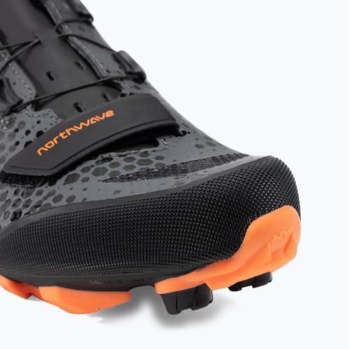 Pánské cyklistické boty Northwave Razer 2 graphite orange 80222013