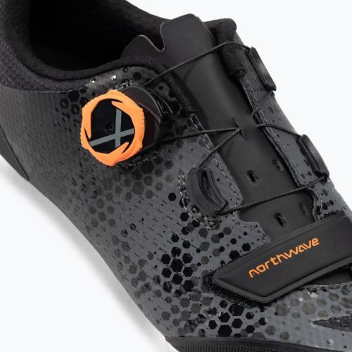 Pánské cyklistické boty Northwave Razer 2 graphite orange 80222013