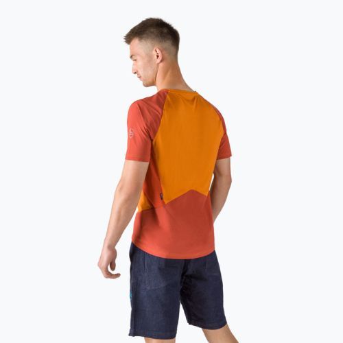 Pánské trekingové tričko La Sportiva Compass oranžové P50205313