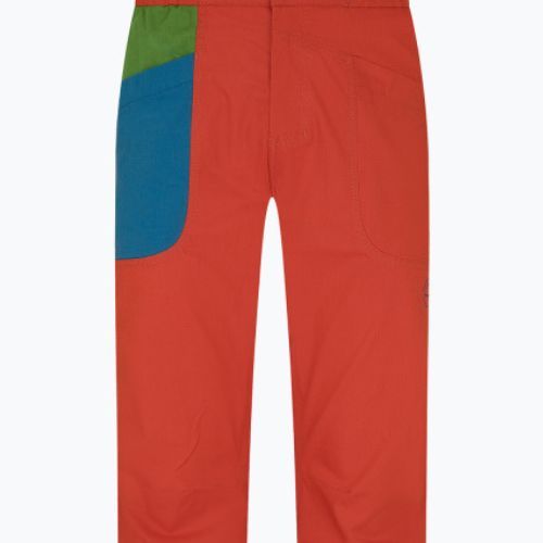 Pánské lezecké kalhoty La Sportiva Fuente červené N69313718