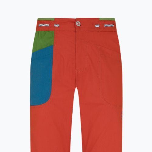 Pánské lezecké kalhoty La Sportiva Fuente červené N69313718