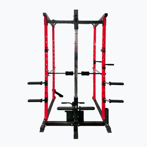 Multifunkční domácí posilovna Pure2Improve Powerrack červená/černá P2I820000