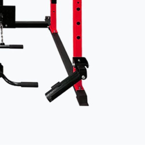 Multifunkční domácí posilovna Pure2Improve Powerrack červená/černá P2I820000