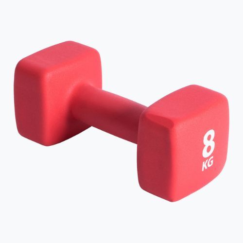 Neoprenová činka 8 kg Pure2Improve červená P2I201450