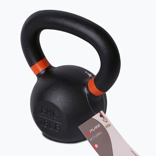 Kettlebell 8 kg Pure2Improve černý P2I810090