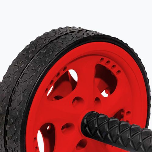 Posilovací kolečko Pure2Improve Exercise Wheel červené P2I200670