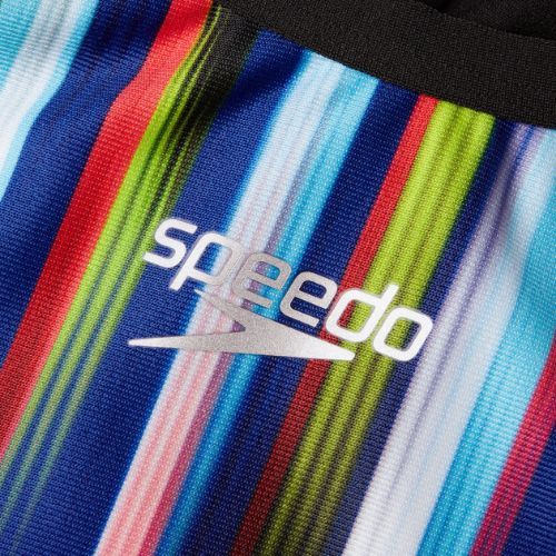 Speedo Placement Digi Turnback dámské jednodílné plavky barva 68-11716G630