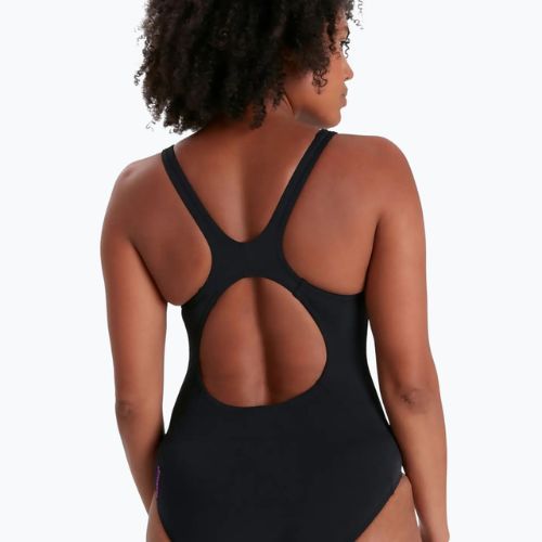 Speedo Placement Muscleback dámské jednodílné plavky černé 68-08694G704