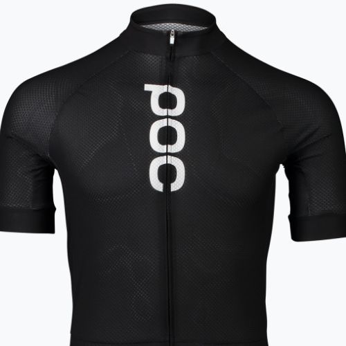 Pánský cyklistický dres POC Essential Road Logo uranium black